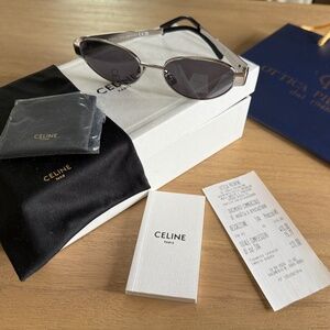 Celine Triomphe Metal 01 SUNGLASSES IN METAL